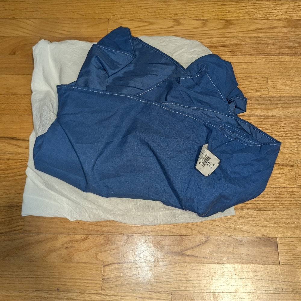 Duck River Navy Blue Queen Bedskirt